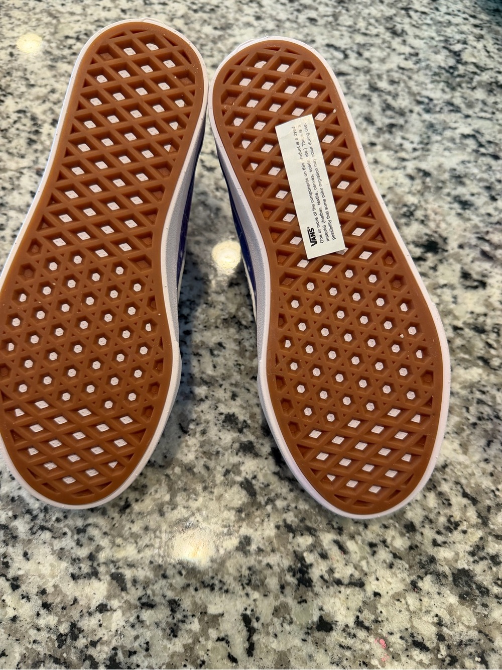 Vans Purple High-Top Sneakers with Teal Accents - Picture 3 of 4